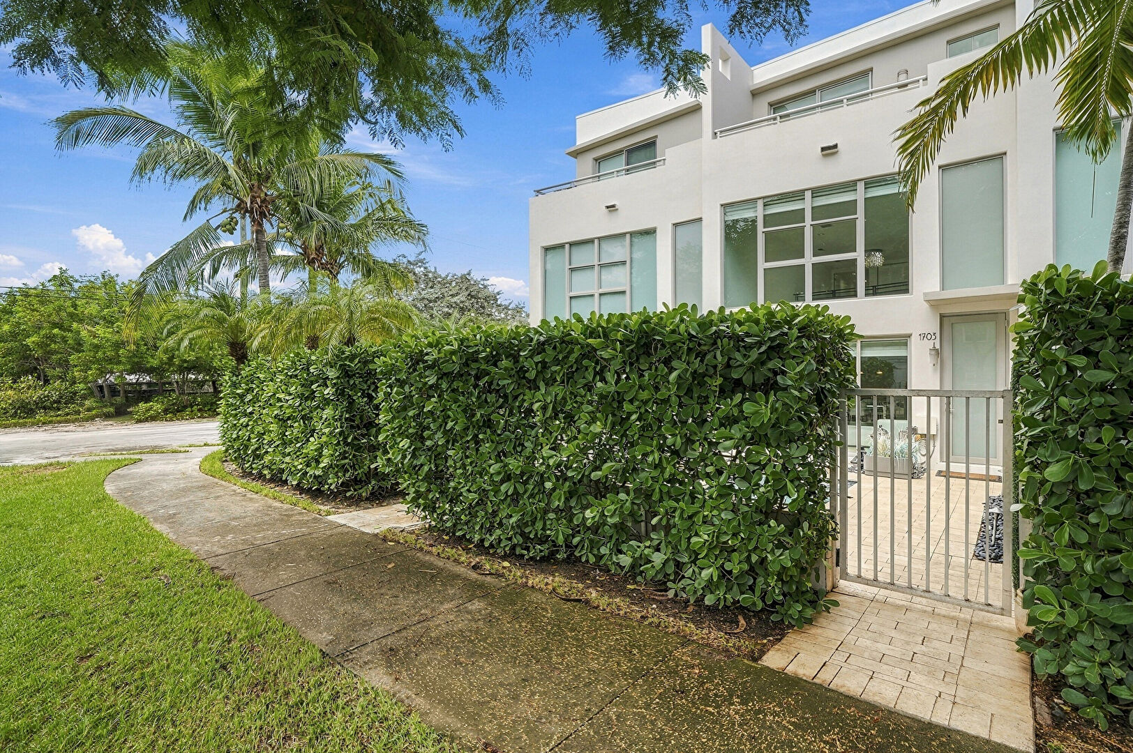 Front at 1703 Northeast 5th Court, Fort Lauderdale, FL 33301, listed by Michael Haines