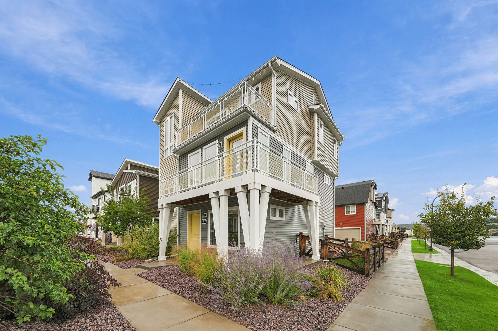Front at 9149 Castlebear Drive, Colorado Springs, CO 80927, listed by Amanda Moss
