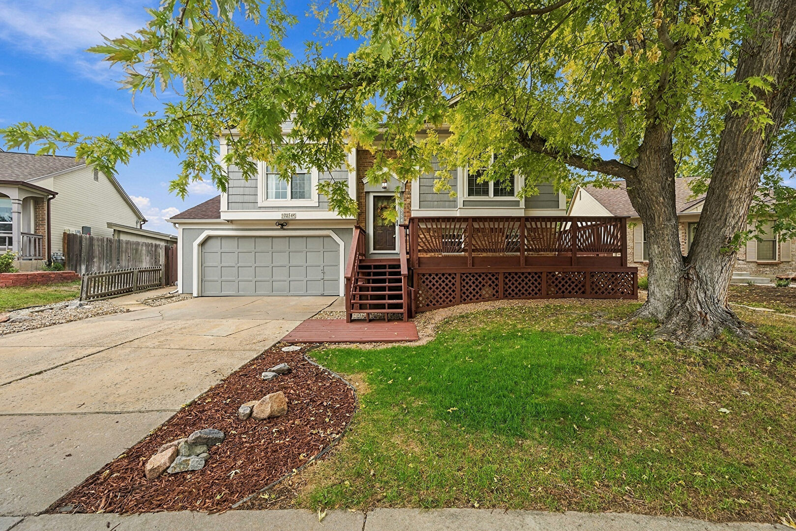 Front at 10254 Quail Street, Westminster, CO 80021, listed by Terry Miller