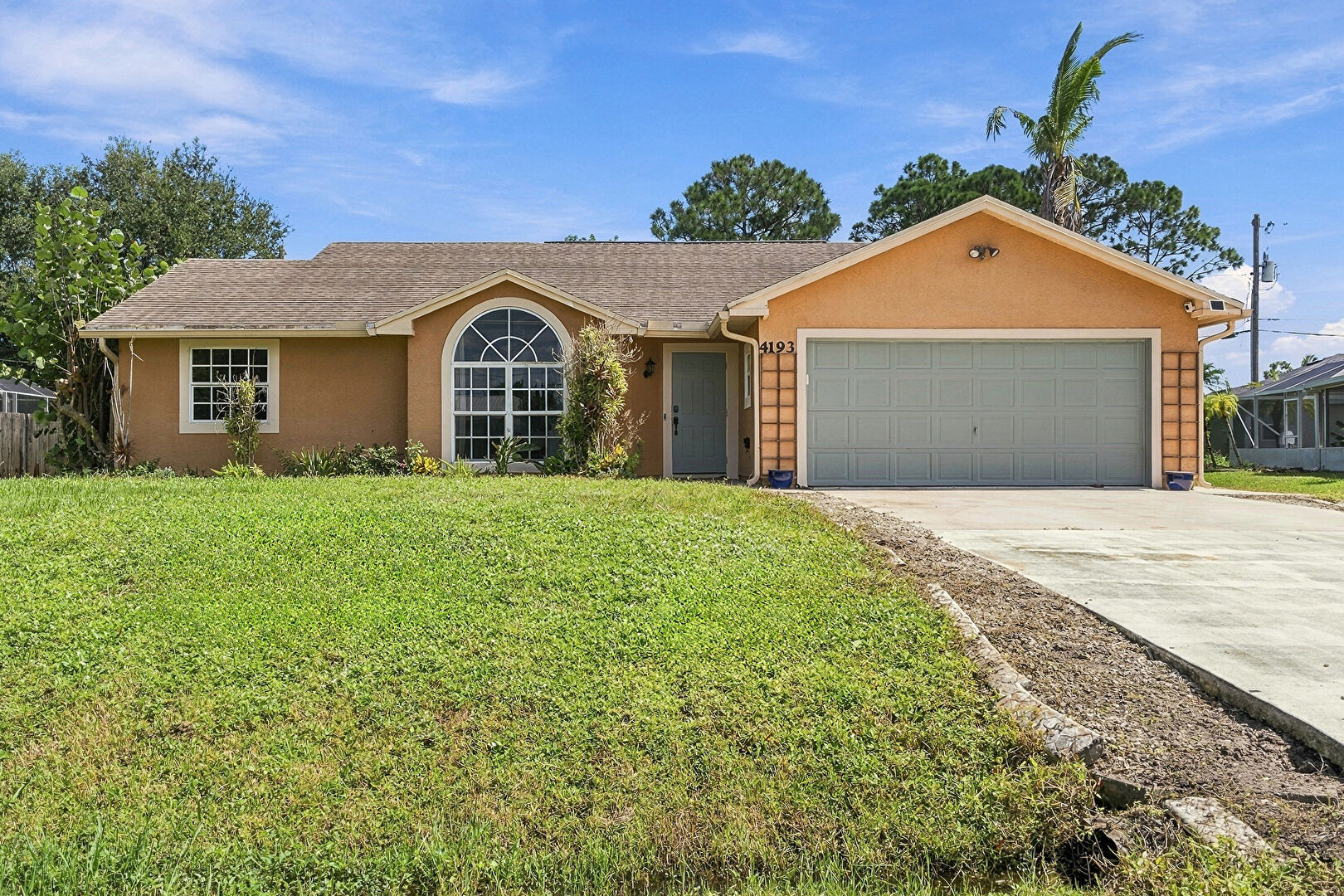 Front at 4193 Southwest Muncie Street, Port St. Lucie, FL 34953, listed by Jason M Coley