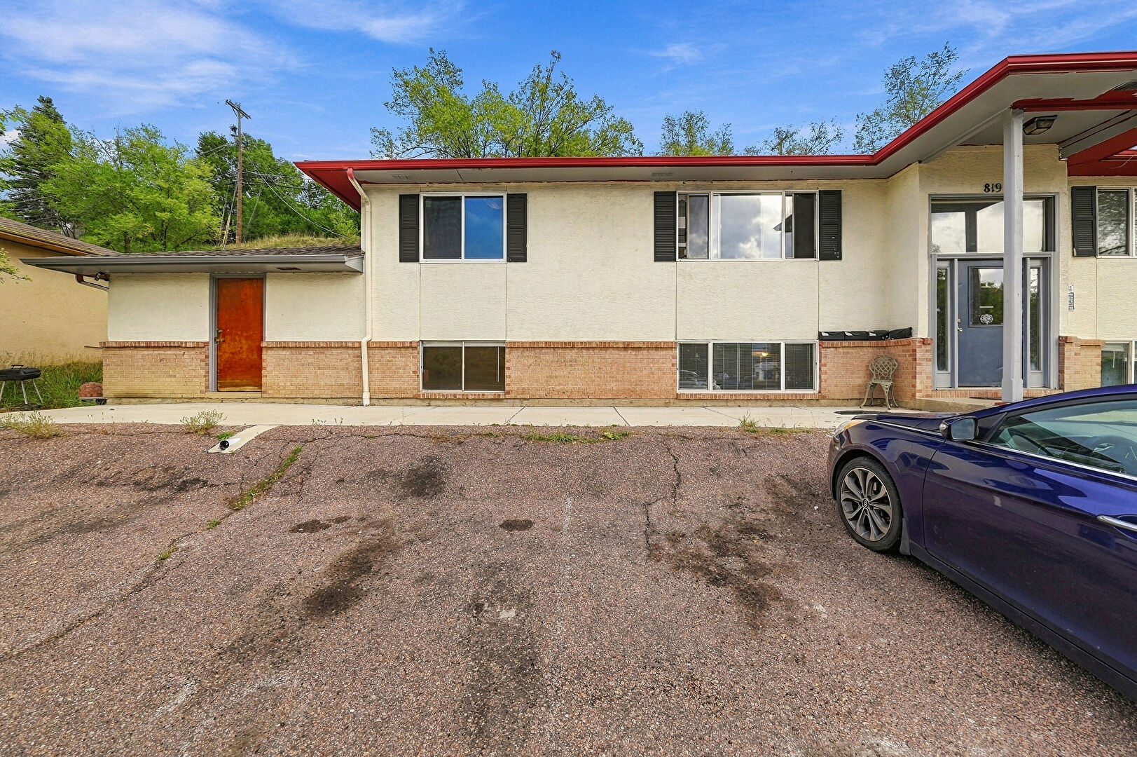 Front at 819 Fontmore Road, Unit 101, Colorado Springs, CO 80904, listed by Jayson Holland