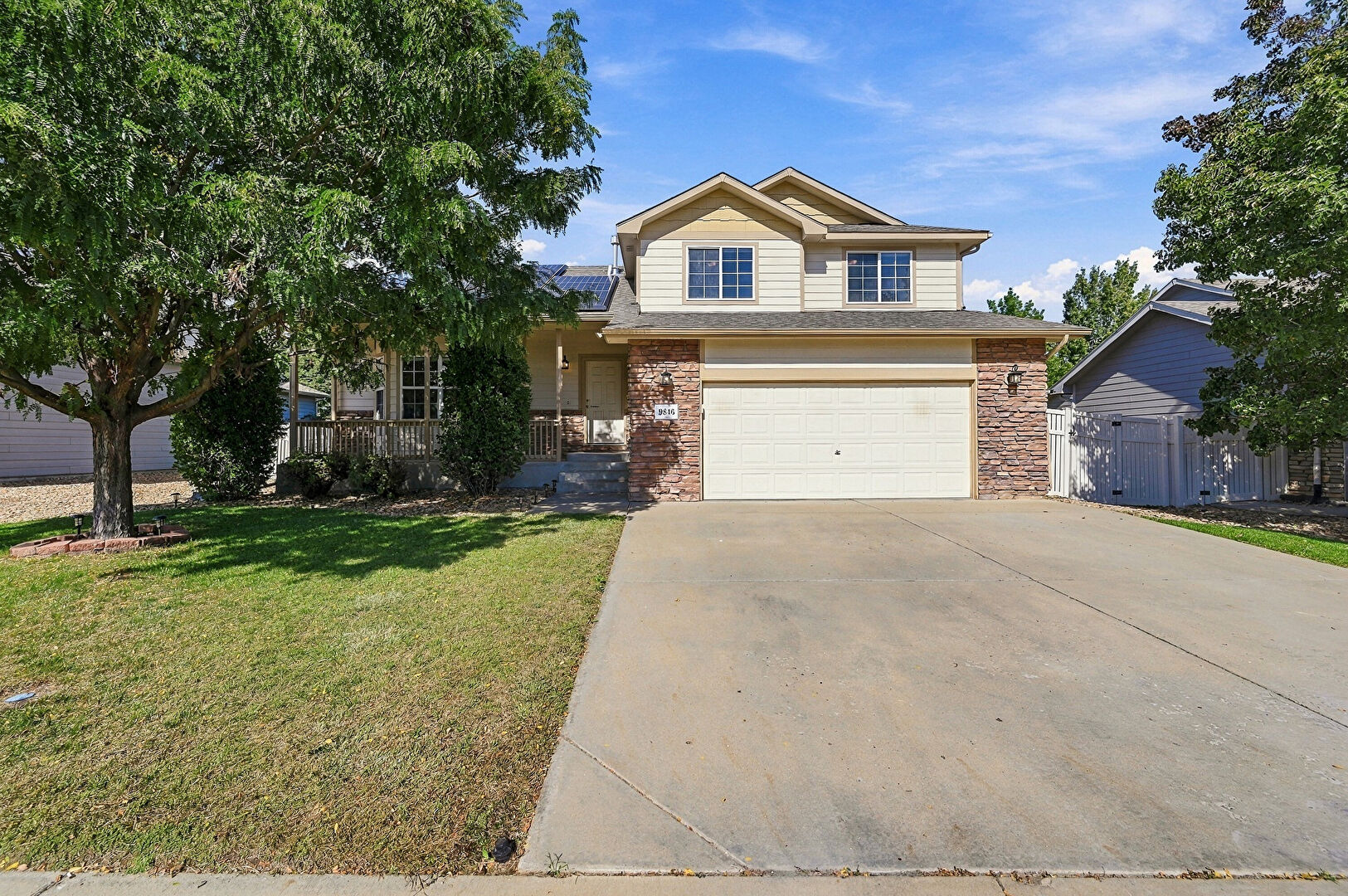 Front at 9846 Buffalo Street, Longmont, CO 80504, listed by Dina James Young, MLS ID: 1070072