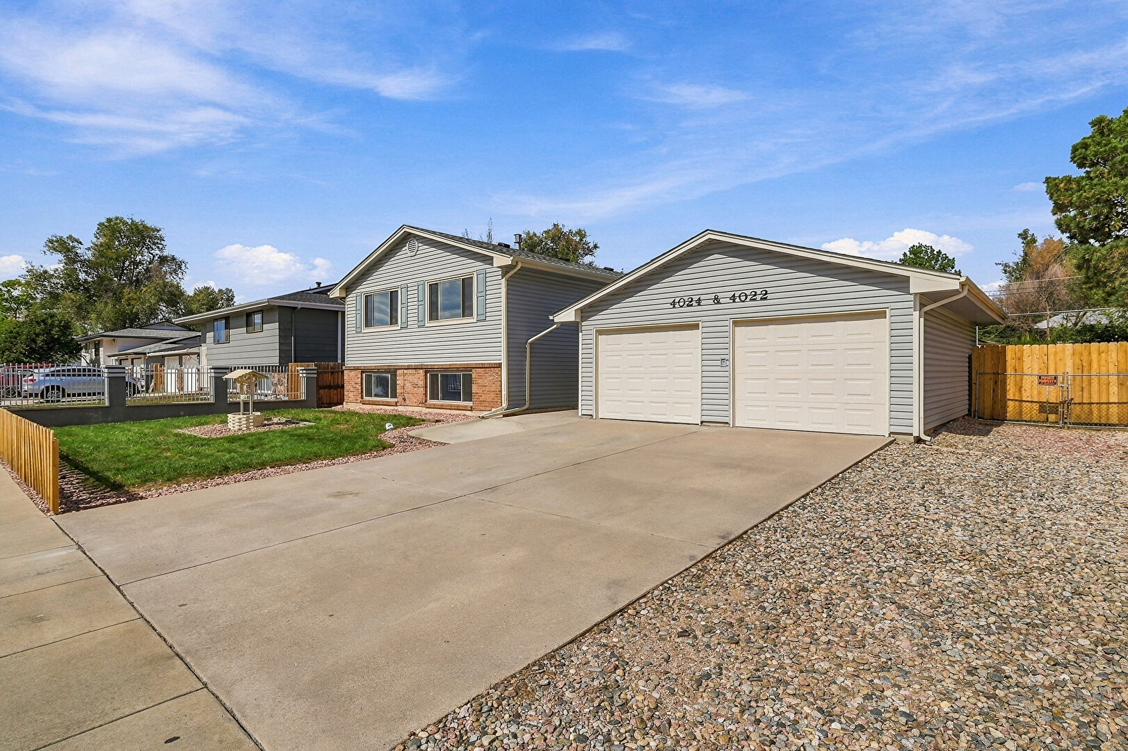 Front at 4022 East San Miguel Street, 4024 E San Miguel St, Colorado Springs, CO 80909, listed by Eddie Hurt