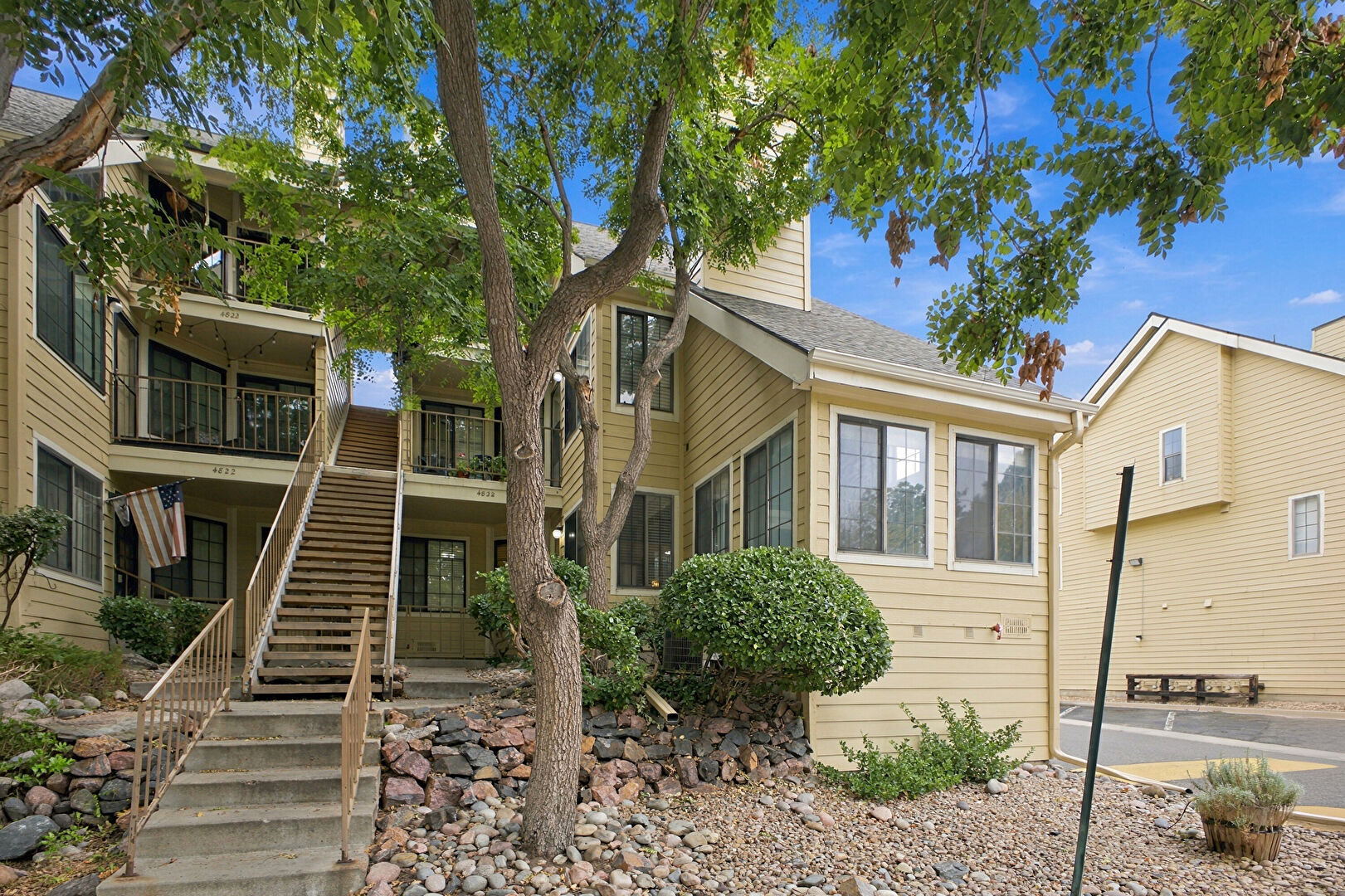 Front at 4822 E Kentucky Ave #D, Denver, CO 80246, listed by Taylor Haas