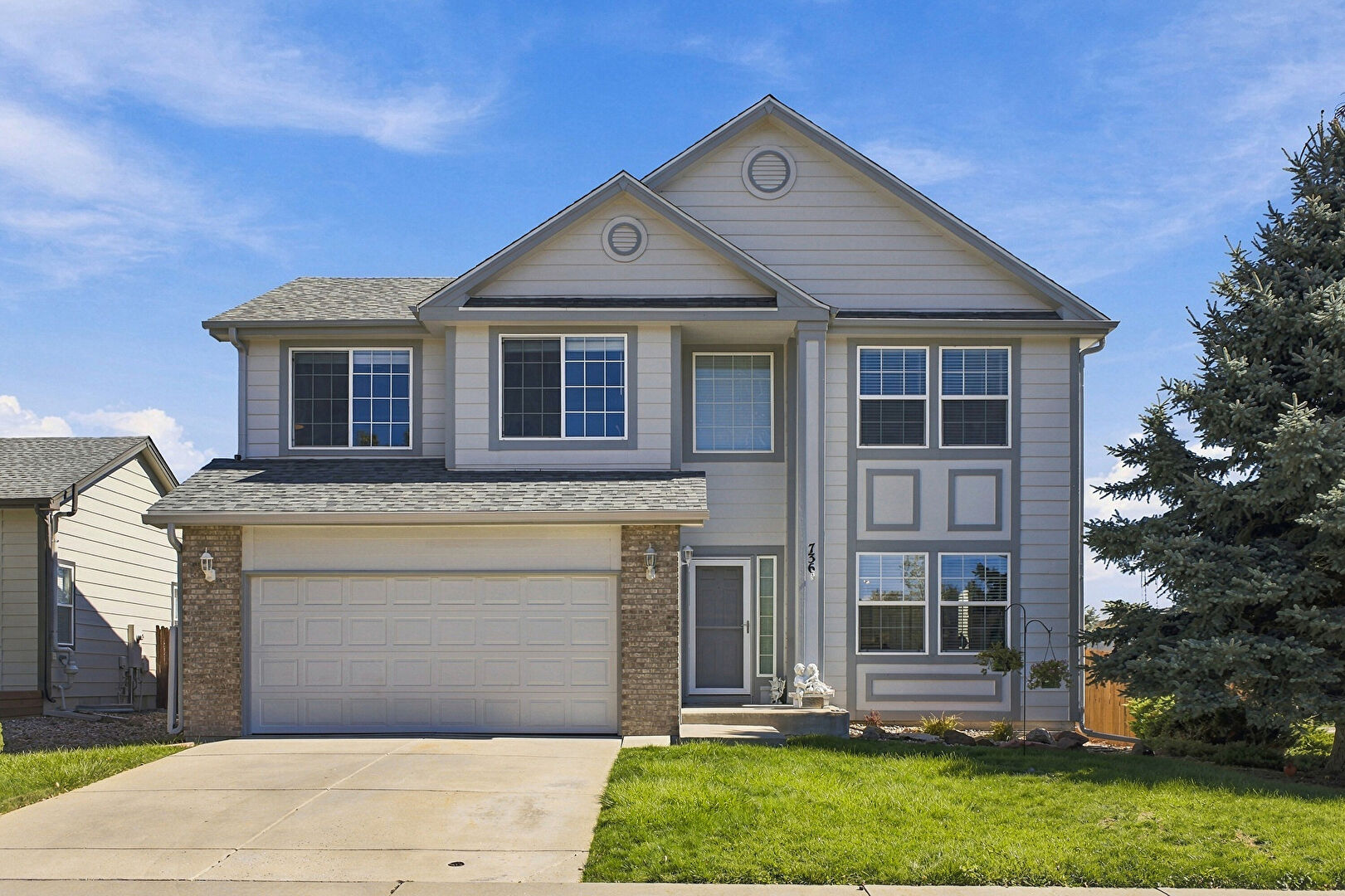 Front at 736 Fairhaven Street, Castle Rock, CO 80104, listed by Kati Harken