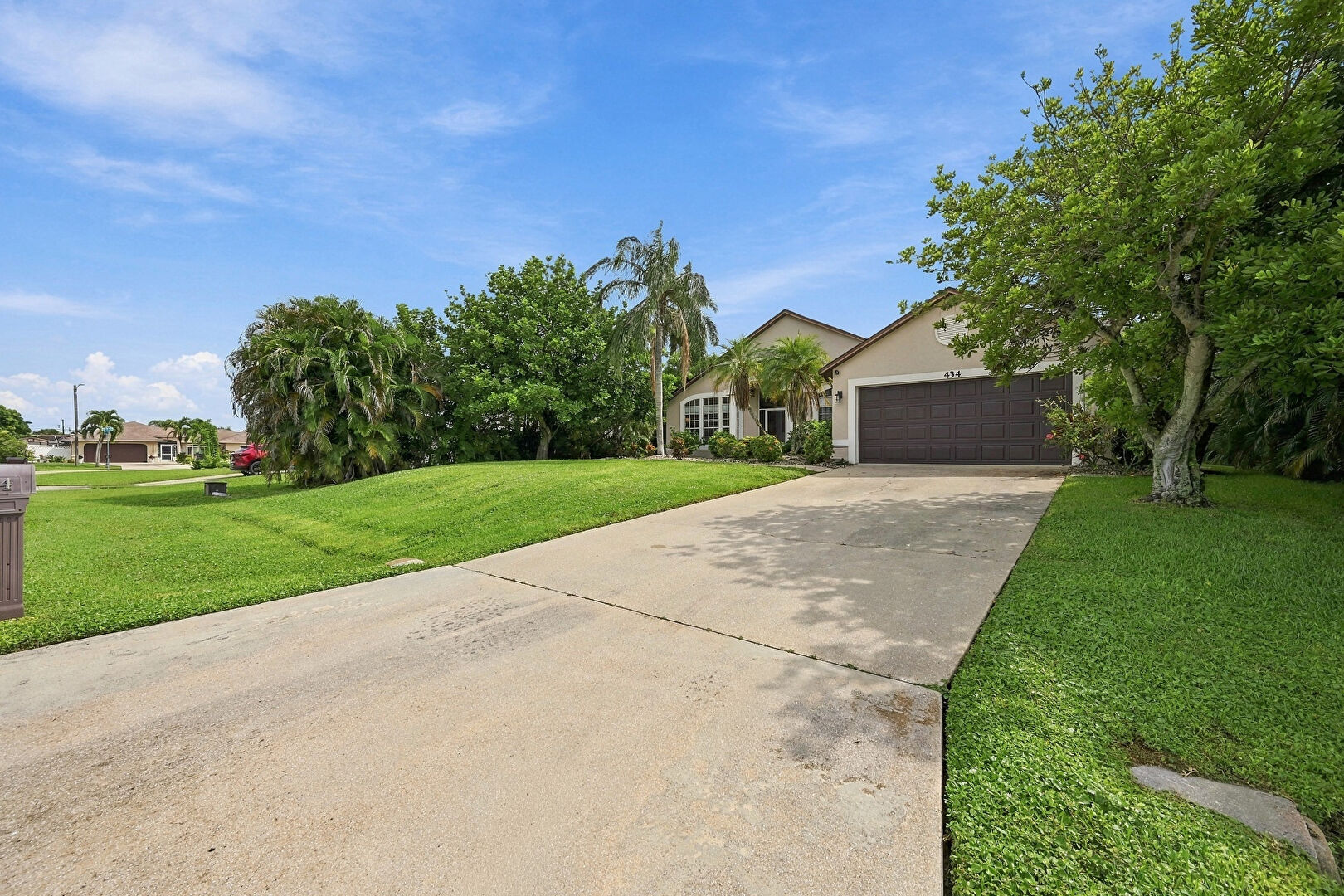 Front at 434 Southeast 21st Terrace, Cape Coral, FL 33990, listed by Sandra Wall, MLS ID: 2026041428