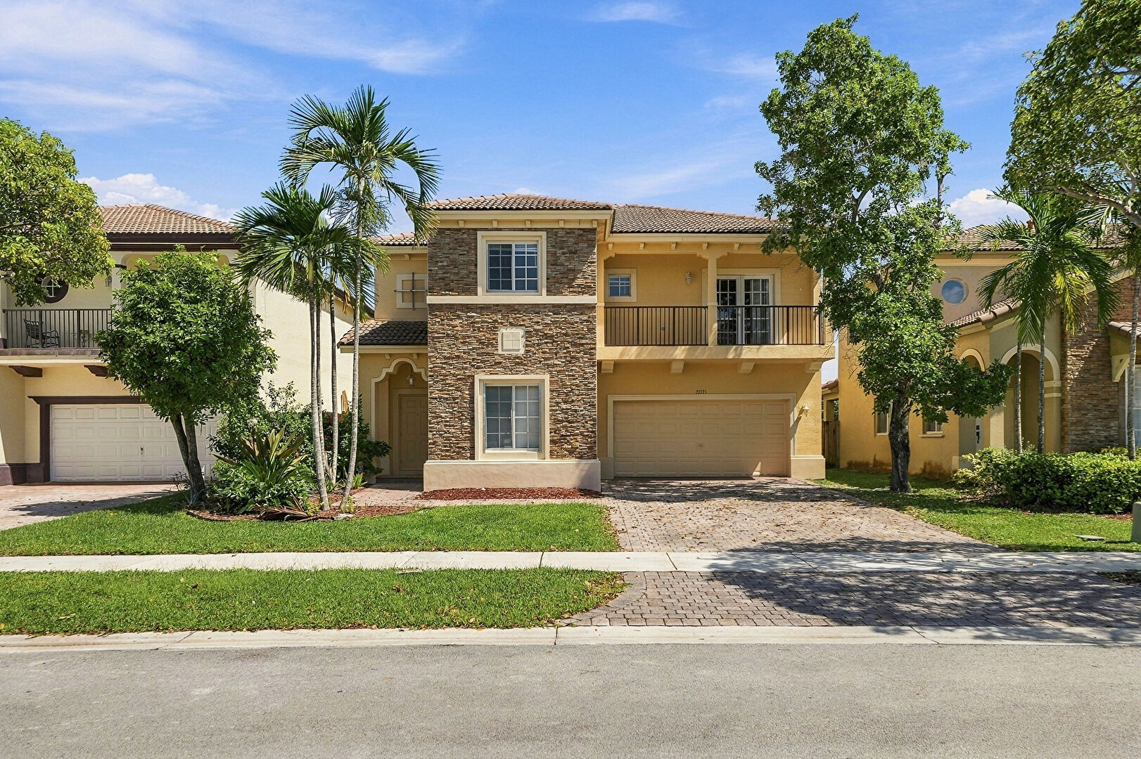 Front at 22121 Southwest 87th Place, Cutler Bay, FL 33190, listed by Ravi Mohanka