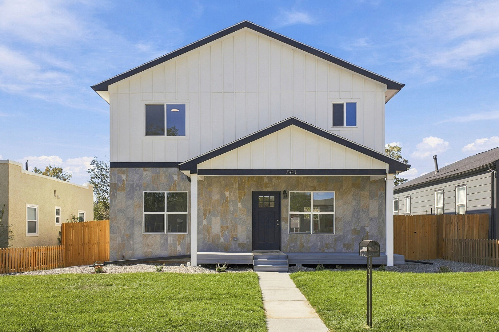 Front at 5483 Monaco Street, Commerce City, CO 80022, listed by Jorge Armstrong