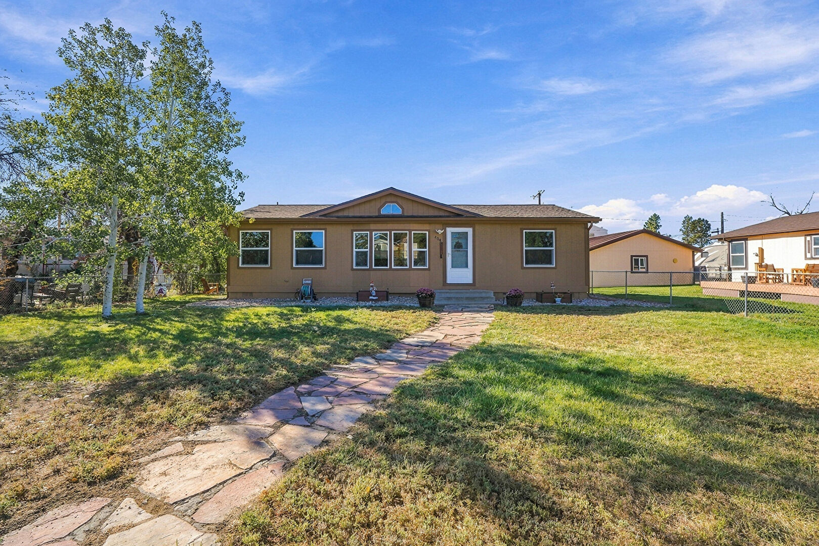 Front at 404 Shafer Avenue, Pierce, CO 80650, listed by Suzanne Ekeler