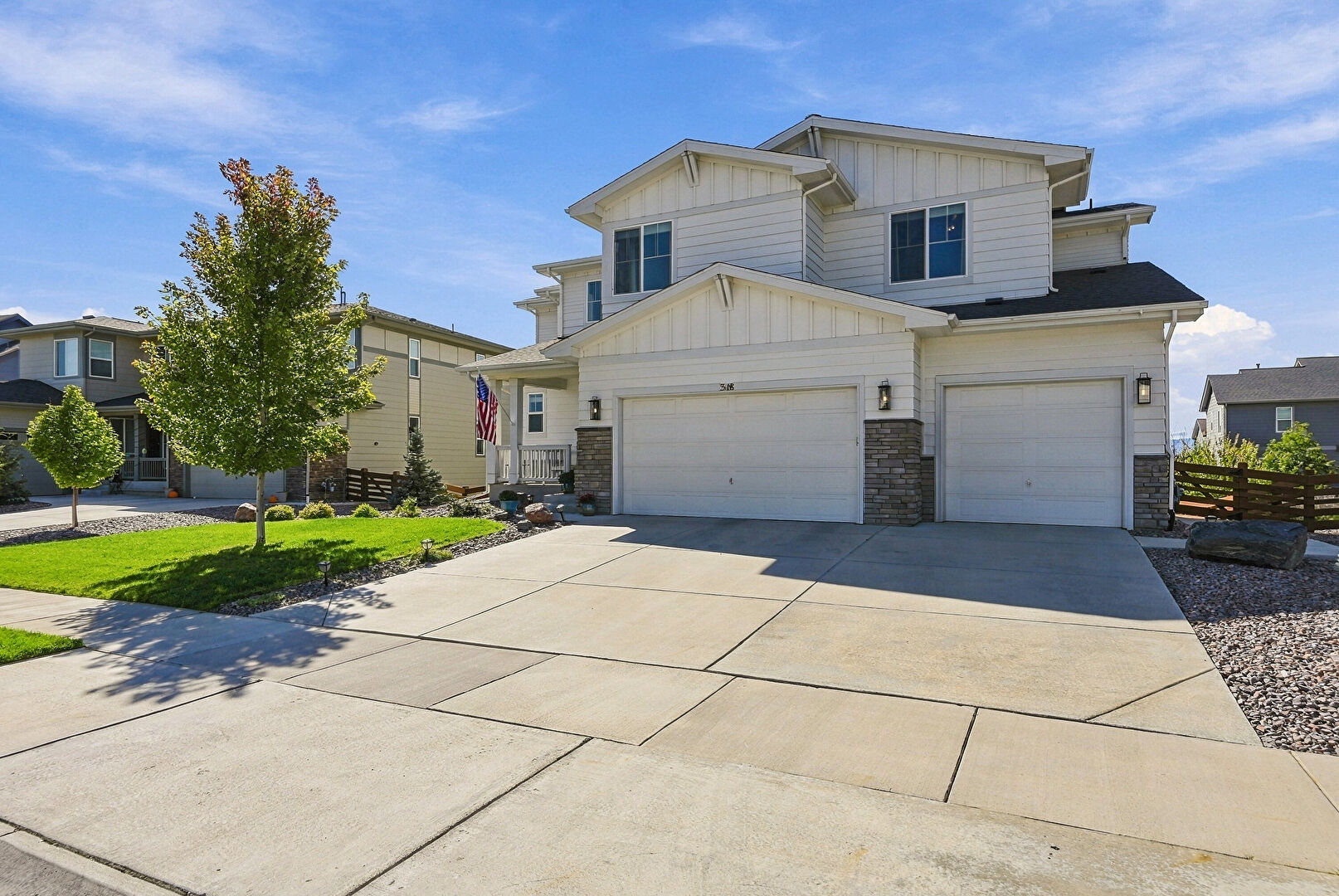Front at 318 Orion Circle, Erie, CO 80516, listed by Jane Pearson