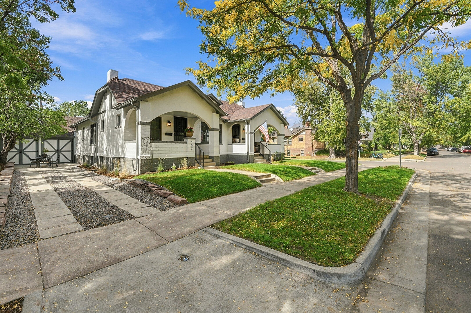 Front at 487 North Humboldt Street, Denver, CO 80218, listed by Jennifer Steinert