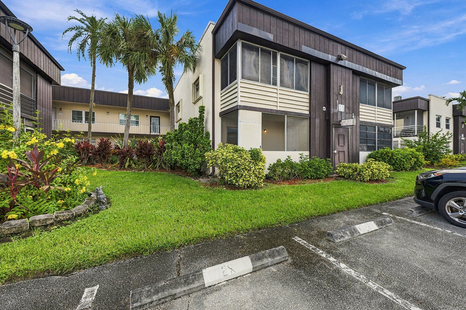 Property Exterior at 447 Burgundy Avenue, J, Delray Beach, FL 33484, listed by David Phelps