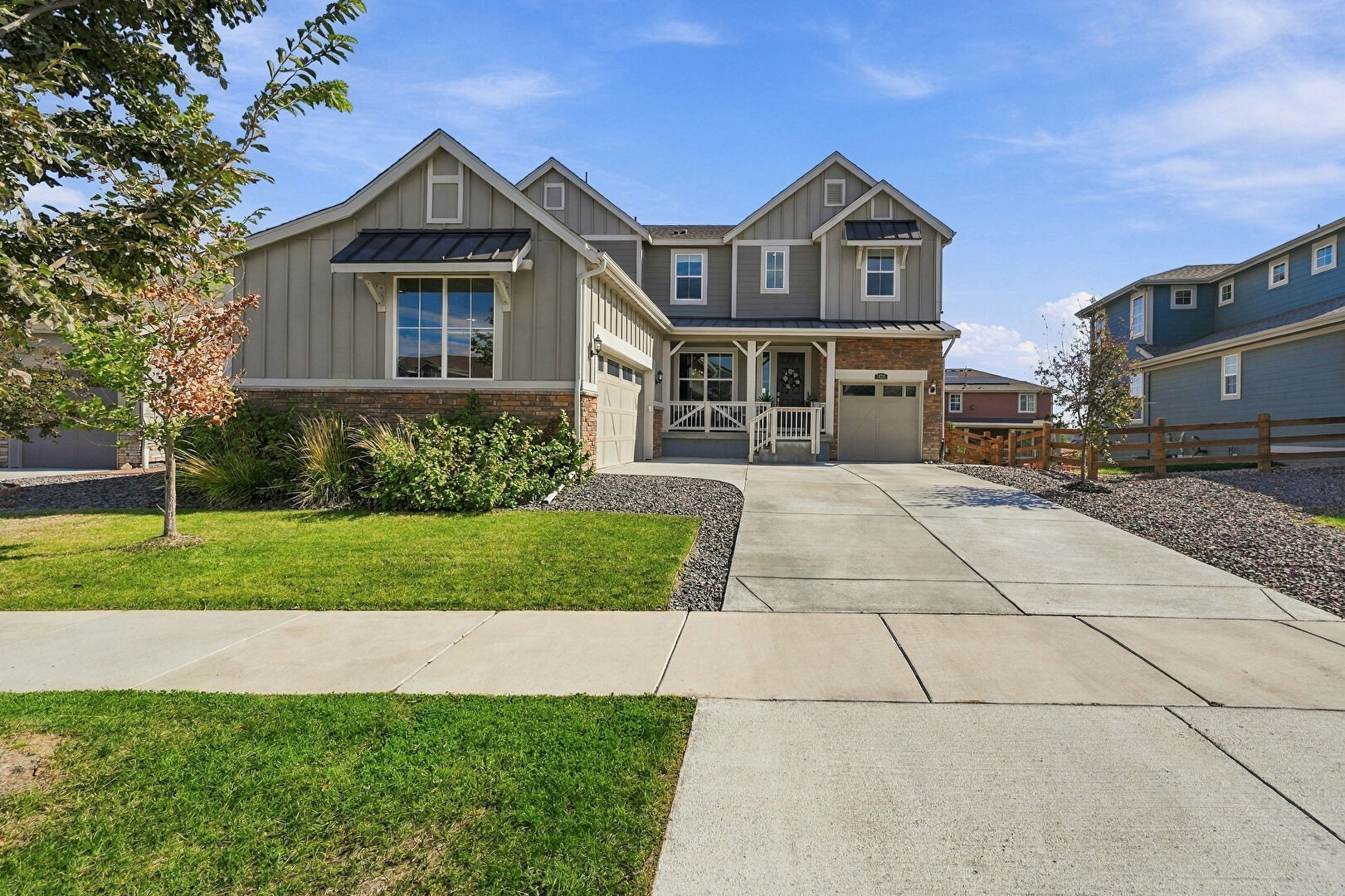 Front at 1820 Marlowe Circle East, Erie, CO 80516, listed by Tanner Kinnison