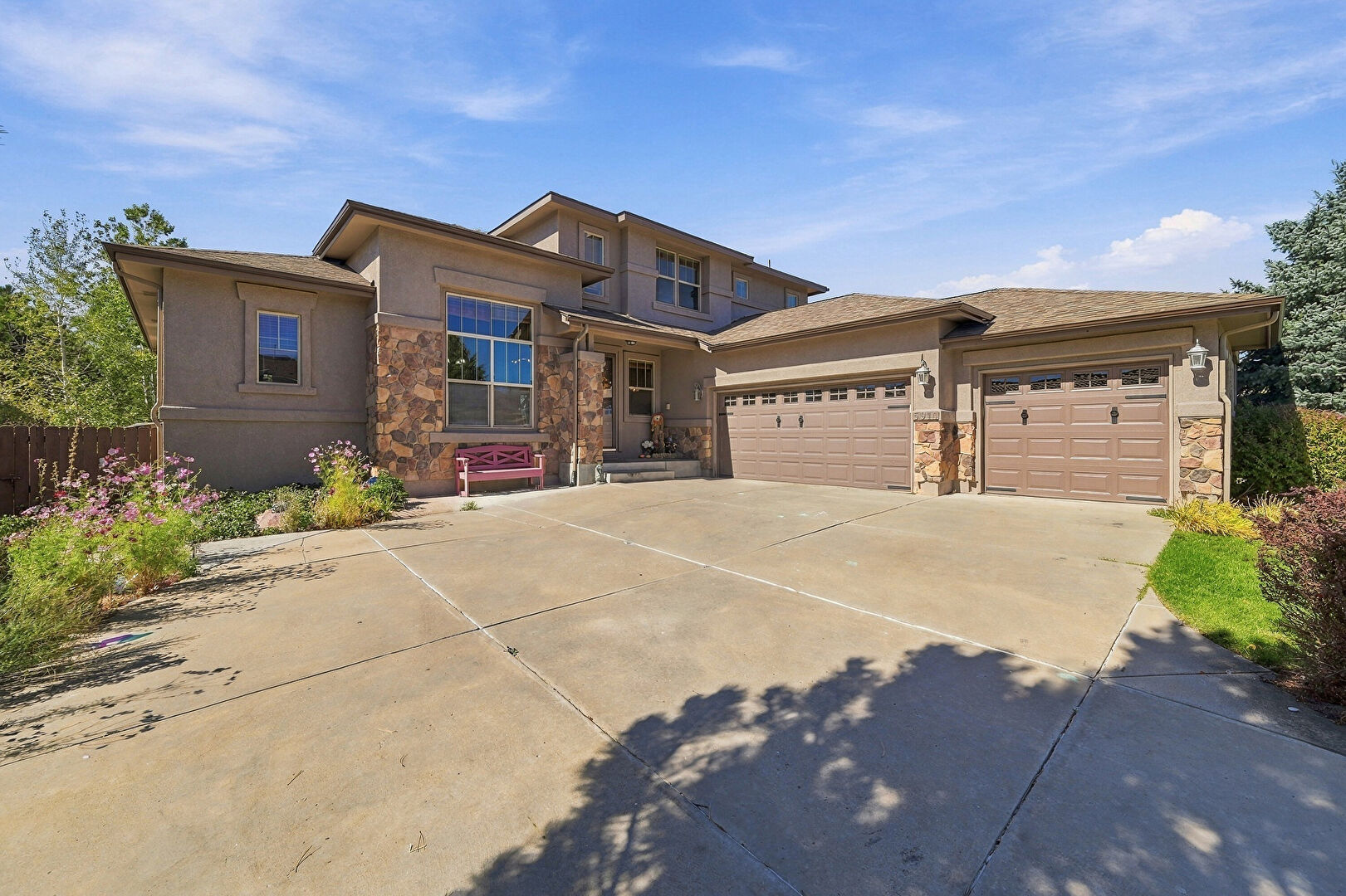 Front at 5910 Whiskey River Drive, Colorado Springs, CO 80923, listed by Hang Le