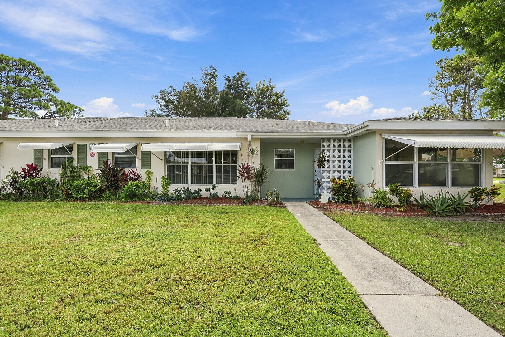 Front at 209 Manatee Lane Unit C, Fort Pierce, FL 34982, listed by Jason M Coley