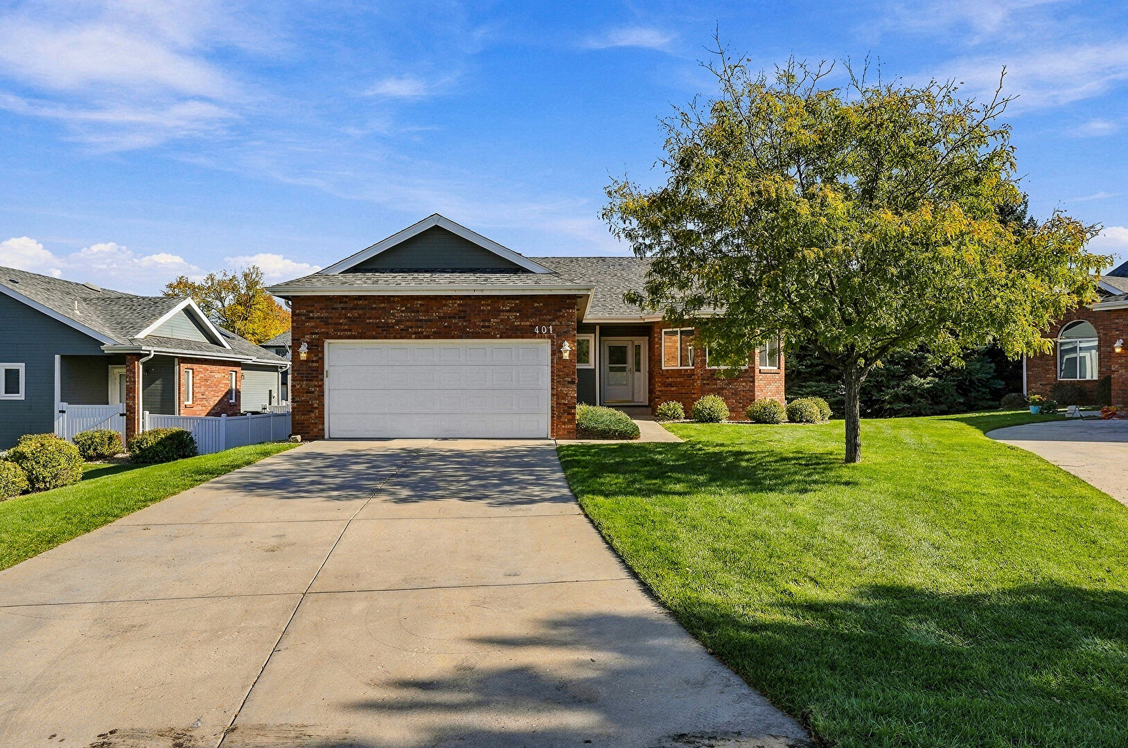 Front at 401 Pelican Cove, Windsor, CO 80550, listed by Shannon Blesener