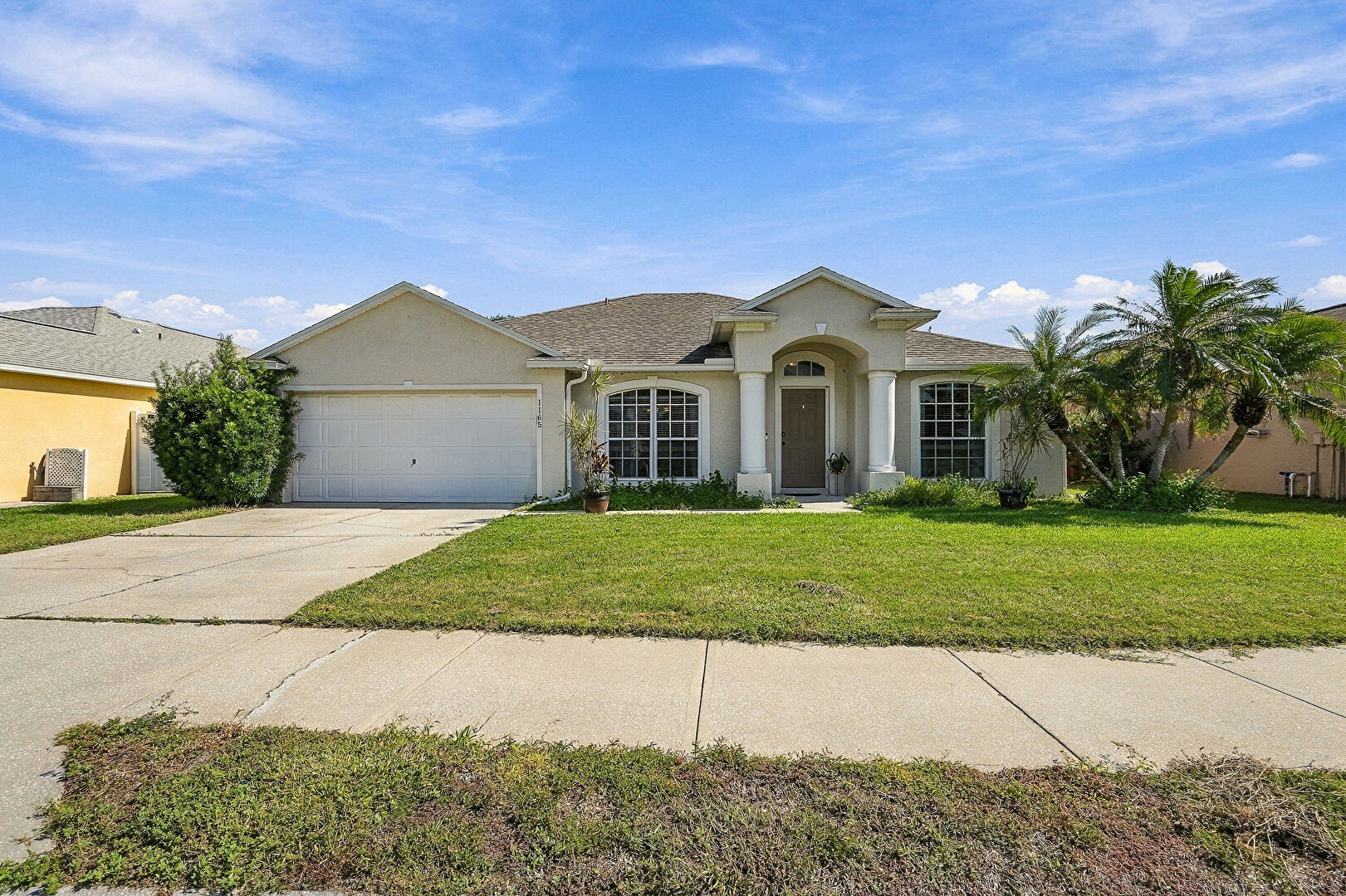 Front at 1165 Ida Way, Melbourne, FL 32940, listed by Larry Mastropieri
