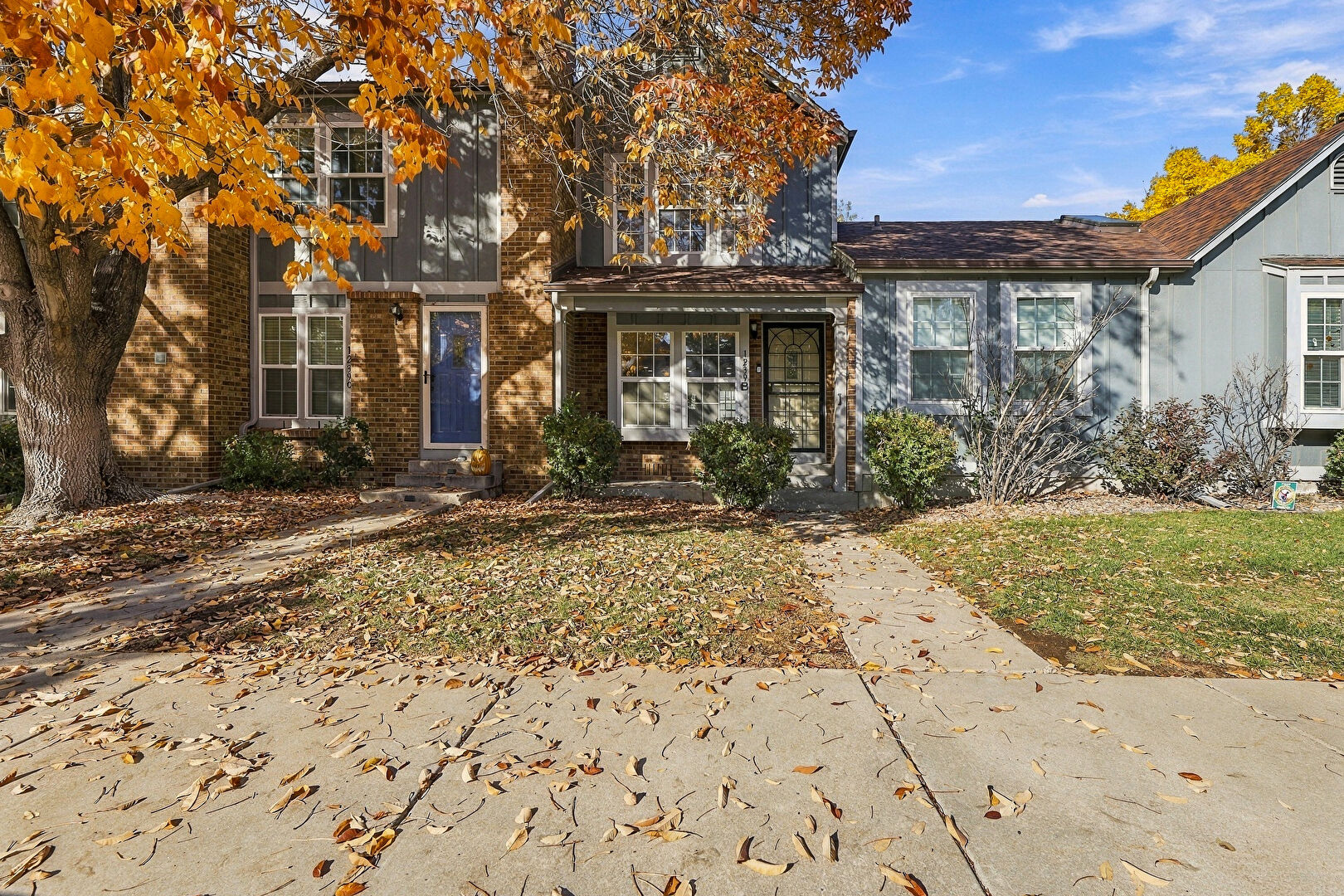 Front at 1239 South Flower Circle, #B, Lakewood, CO 80232, listed by Taylor Haas