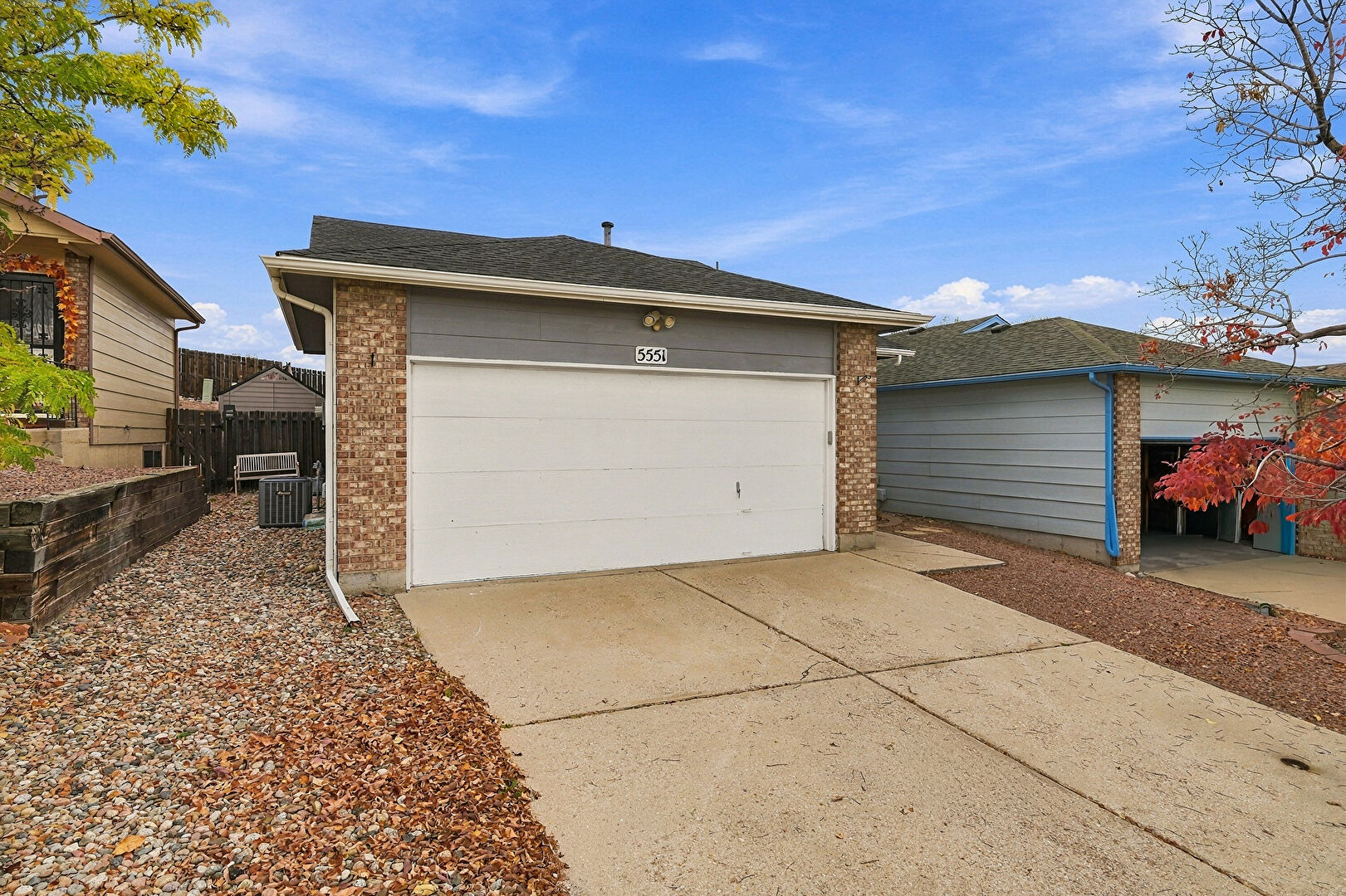 Front at 5551 Jennifer Lane, Colorado Springs, CO 80917, listed by Taylor Haas
