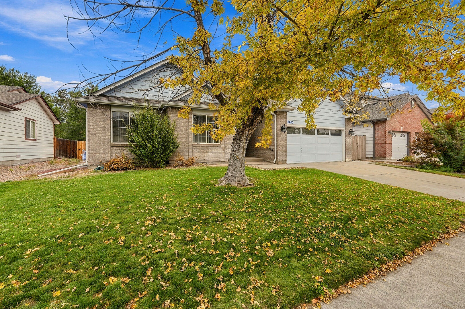 Front at 8603 East 105th Court, Henderson, CO 80640, listed by Joe Spindler