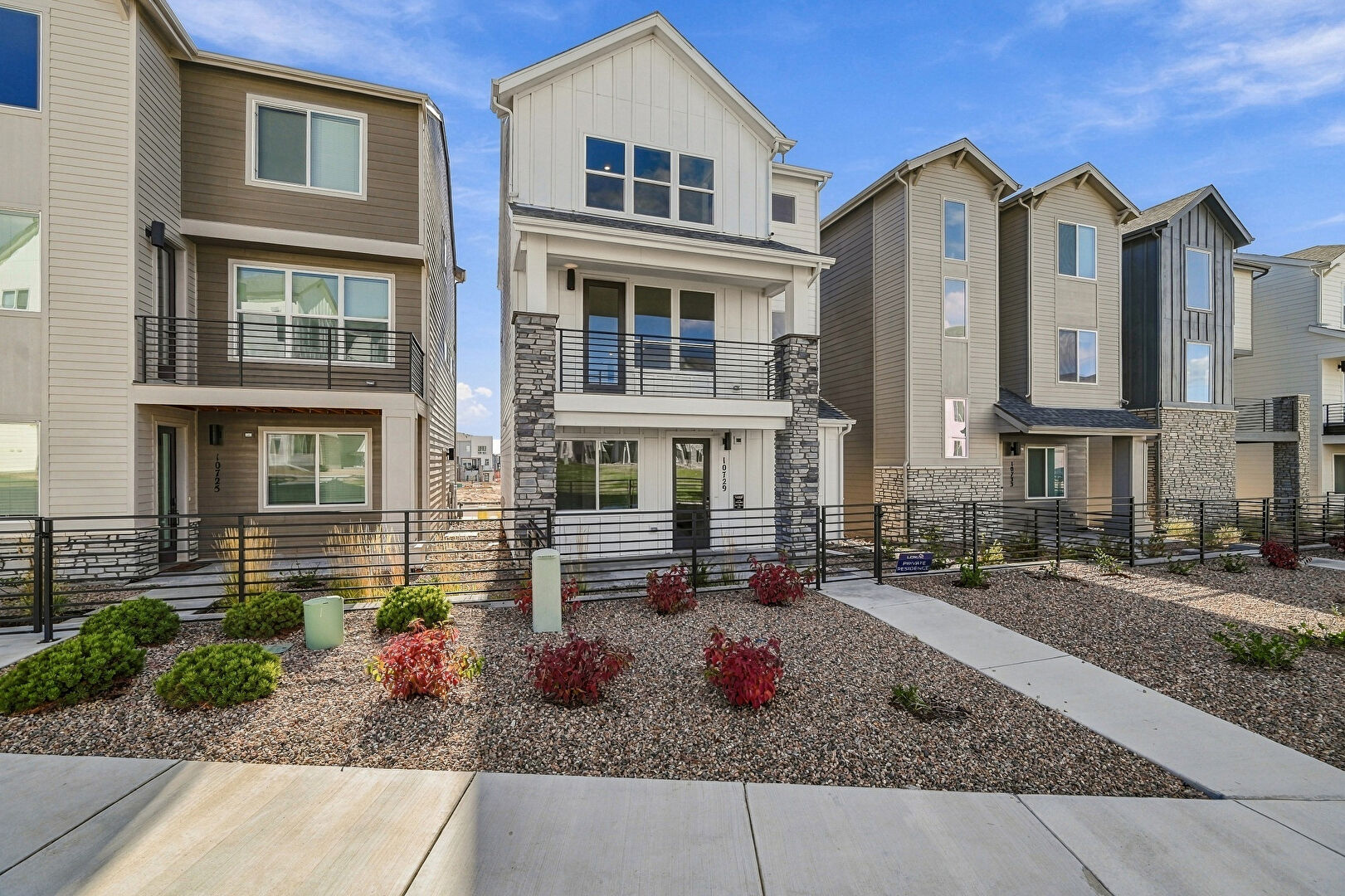 Front at 10729 Lewanee Point, Colorado Springs, CO 80908, listed by Taylor Haas
