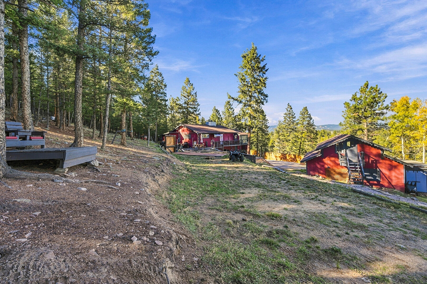 Out Buildings at 1089 Burland Drive, Bailey, CO 80421, listed by Travis Bott