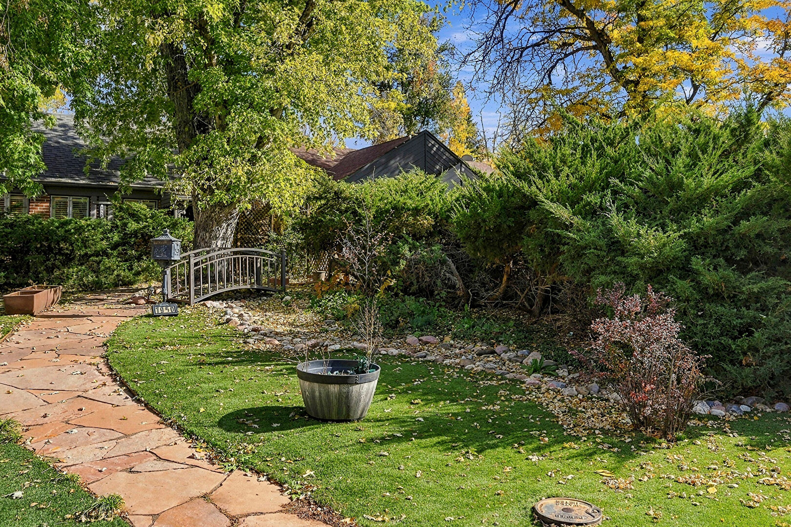 Yard at 1950 South Clayton Street, Denver, CO 80210, listed by Melinda Yeary