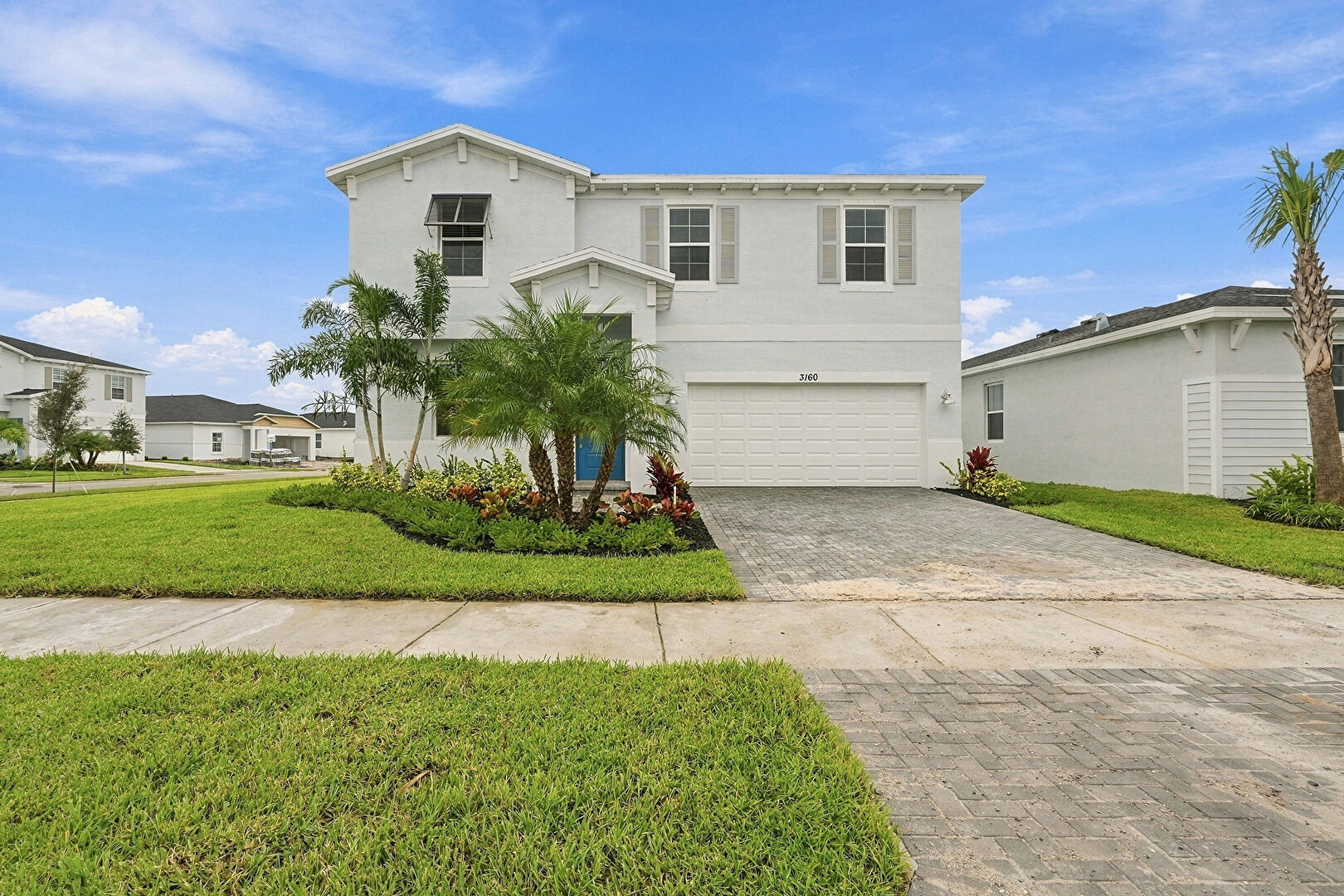 Front at 3160 Spanish Cedar Place, Fort Pierce, FL 34946, listed by Ravi Mohanka
